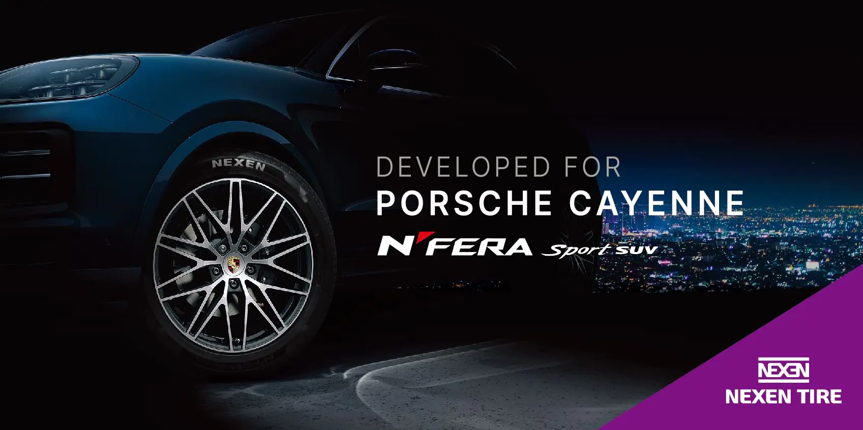Llantas N’FERA SPORT SUV aprobadas como Equpo Original del Porsche Cayenne