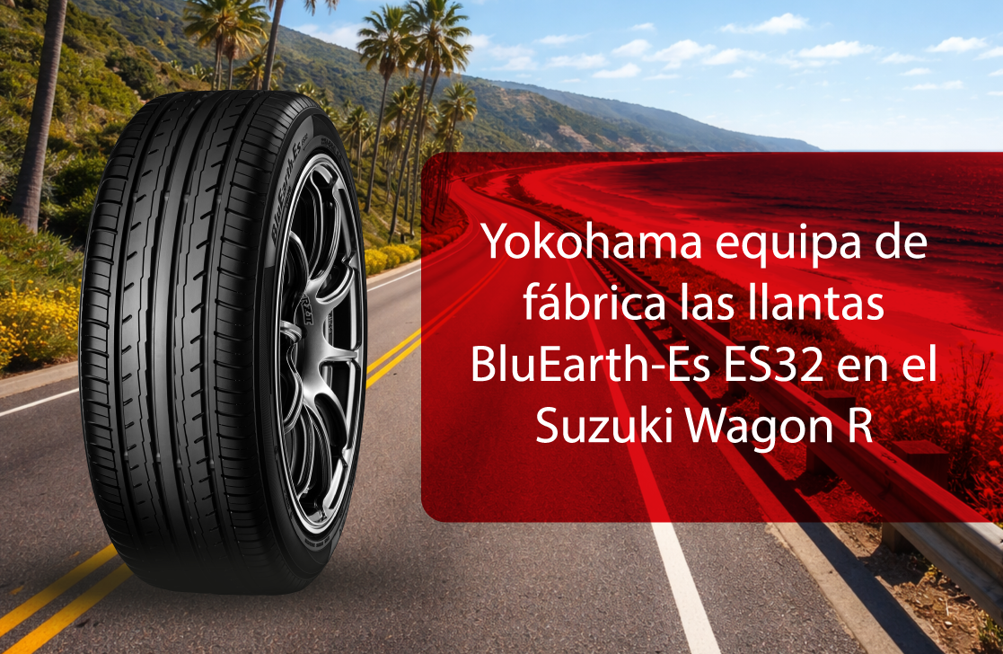 Yokohama equipa de fábrica las llantas BluEarth-Es ES32 en el Suzuki Wagon